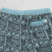 Rassvet Miami Terry Shorts in Light Blue thumbnail