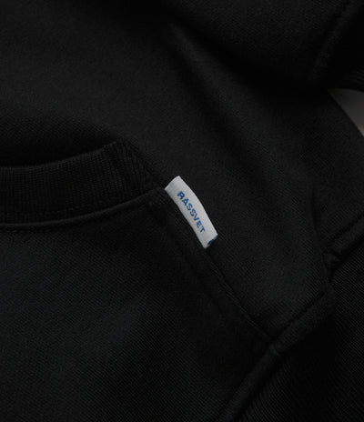 Rassvet Mini Logo Zip Hoodie in Black