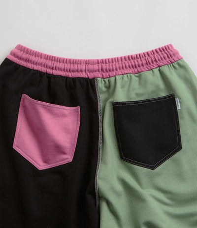 PACCBET Mix Sweat Shorts - Khaki
