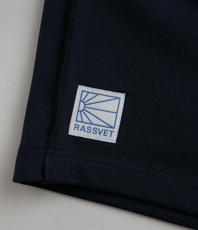 Rassvet Mix Sweat Shorts in Navy
