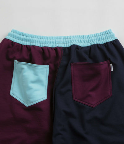 Rassvet Mix Sweat Shorts in Navy