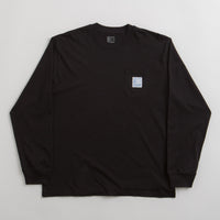 Rassvet Pocket Tag Long Sleeve T-Shirt - Black thumbnail