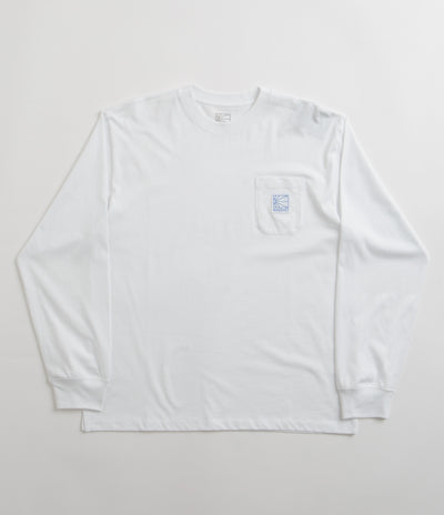 Rassvet Pocket Tag Long Sleeve T-Shirt - White
