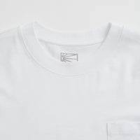 PACCBET Pocket Tag Long Sleeve T-Shirt - White thumbnail
