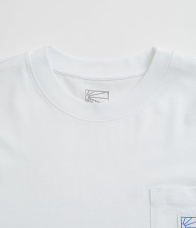Rassvet Pocket Tag Long Sleeve T-Shirt - White