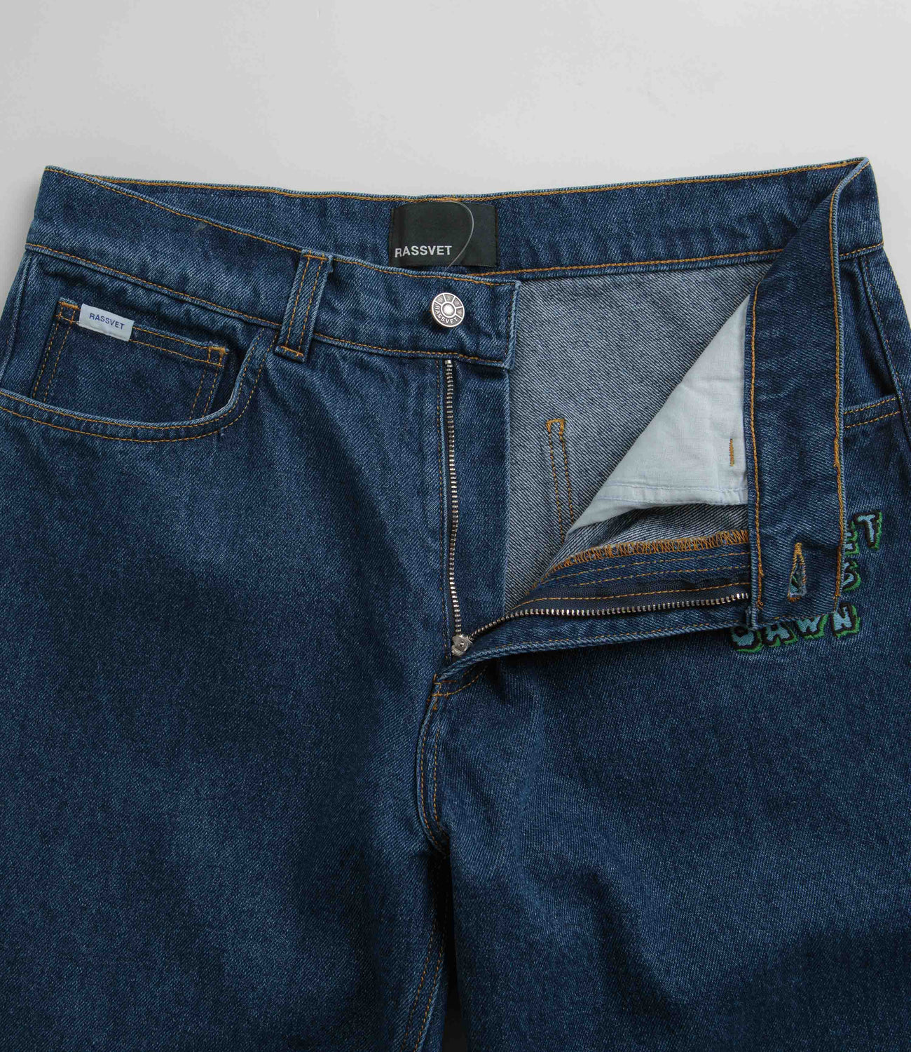 RASSVET / R.M.D BAGGY TROUSERS Ｌサイズ Rassvet RMD Baggy Trousers - Light Blue | Flatspot