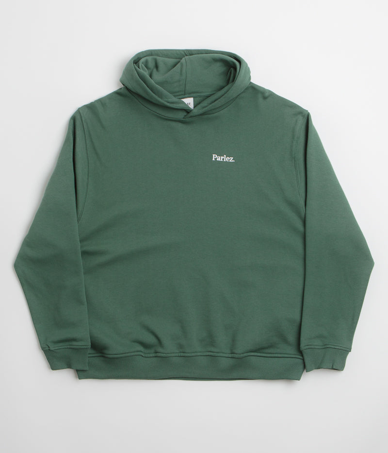 Parlez Amos Hoodie in Kelp Green