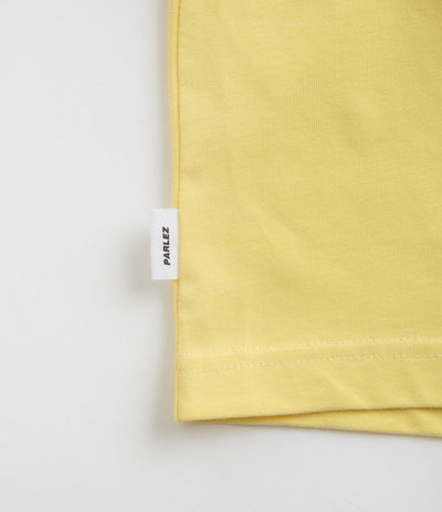 Parlez Areca Pocket T-Shirt in Dusky Yellow