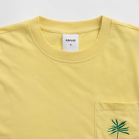 Parlez Areca Pocket T-Shirt in Dusky Yellow thumbnail
