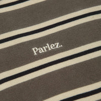 Parlez Aspen Long Sleeve Polo Shirt in Moss thumbnail