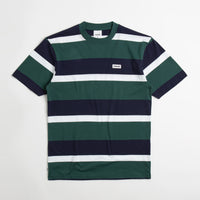Parlez Bank Striped T-Shirt - Deep Green thumbnail