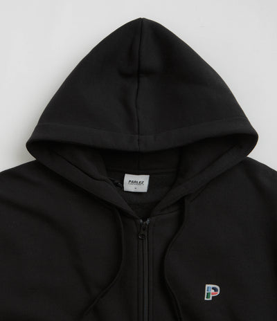 Parlez Demi Zip Hoodie in Black