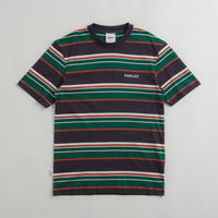 Parlez Elche Stripe T-Shirt in Navy thumbnail