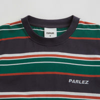 Parlez Elche Stripe T-Shirt in Navy thumbnail