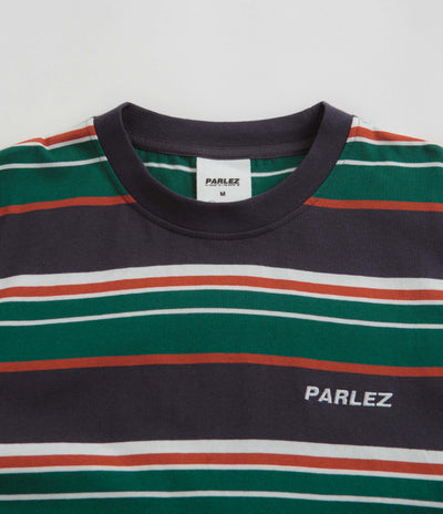 Parlez Elche Stripe T-Shirt in Navy
