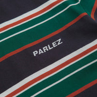 Parlez Elche Stripe T-Shirt in Navy thumbnail