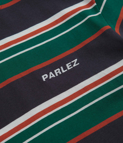Parlez Elche Stripe T-Shirt in Navy