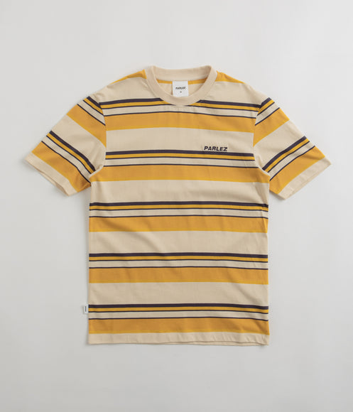 Parlez Elche Stripe T-Shirt - Yellow