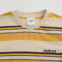 Parlez Elche Stripe T-Shirt in Yellow thumbnail