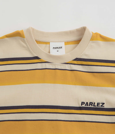 Parlez Elche Stripe T-Shirt in Yellow