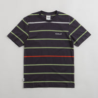 Parlez Element Stripe T-Shirt in Navy thumbnail