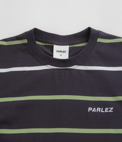 Parlez Element Stripe T-Shirt in Navy