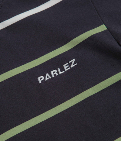 Parlez Element Stripe T-Shirt in Navy
