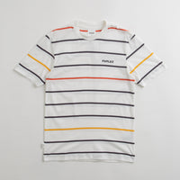 Parlez Element Stripe T-Shirt in White thumbnail
