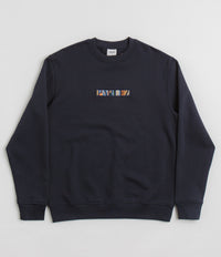 Parlez Felipe Crewneck Sweatshirt in Navy