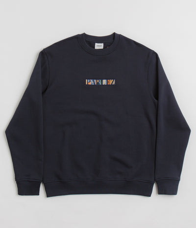 Parlez Felipe Crewneck Sweatshirt in Navy