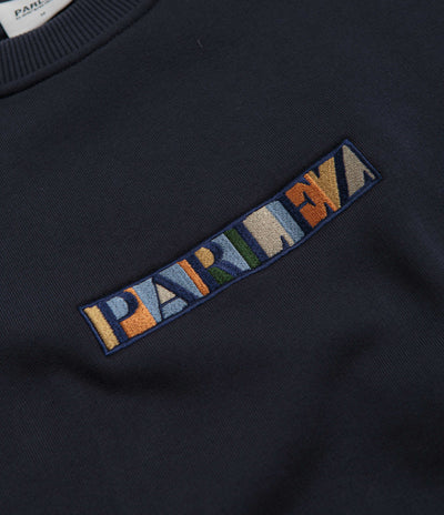 Parlez Felipe Crewneck Sweatshirt in Navy