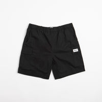 Parlez Gilbert Ripstop Shorts in Black thumbnail