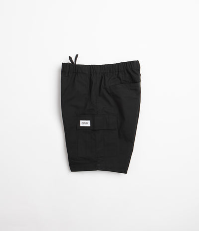 Parlez Gilbert Ripstop Shorts in Black