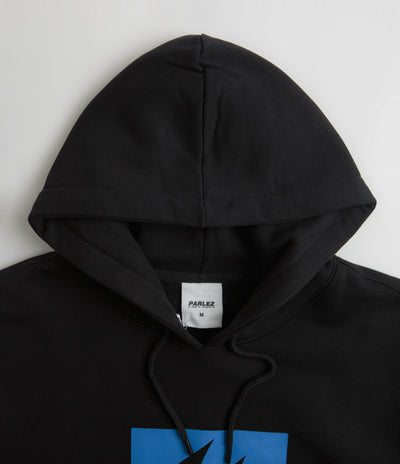 Parlez Lapstrake Hoodie - Black