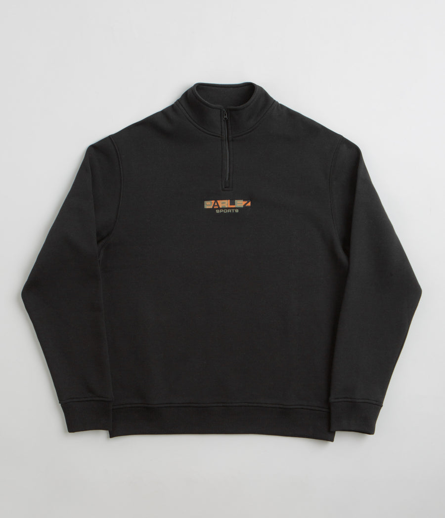 Parlez Ora 1/4 Zip Sweatshirt in Black