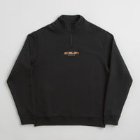 Parlez Ora 1/4 Zip Sweatshirt in Black thumbnail