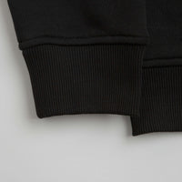 Parlez Ora 1/4 Zip Sweatshirt in Black thumbnail