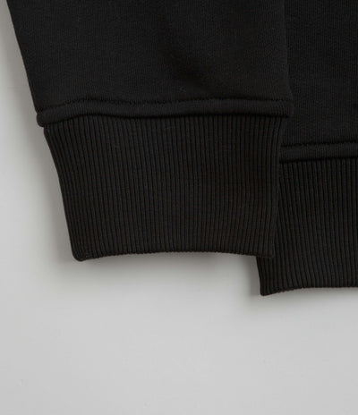 Parlez Ora 1/4 Zip Sweatshirt in Black