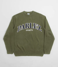 Parlez Phelan Crewneck Sweatshirt in Olive Green
