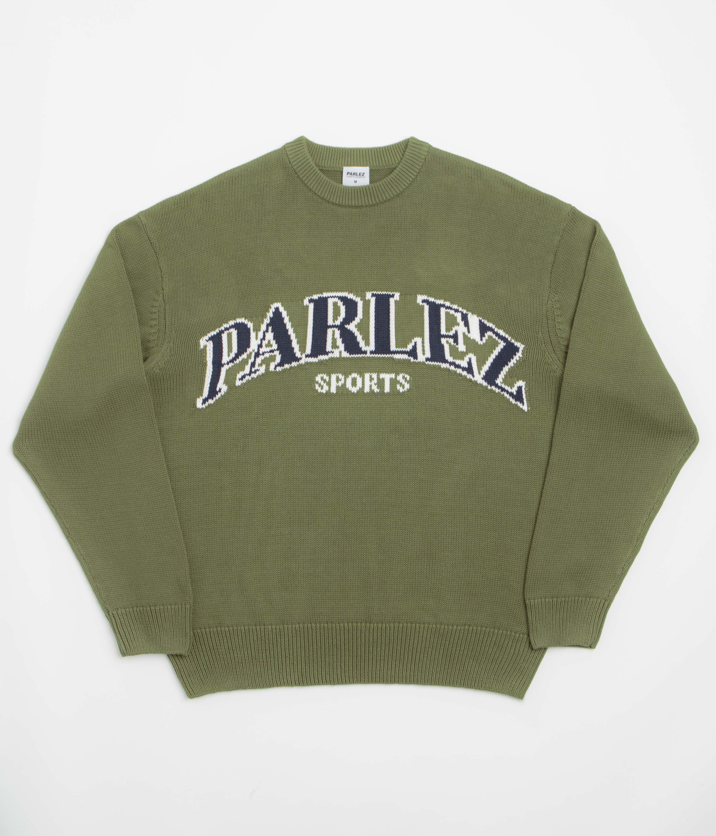 Parlez Phelan Crewneck Sweatshirt - Olive Green