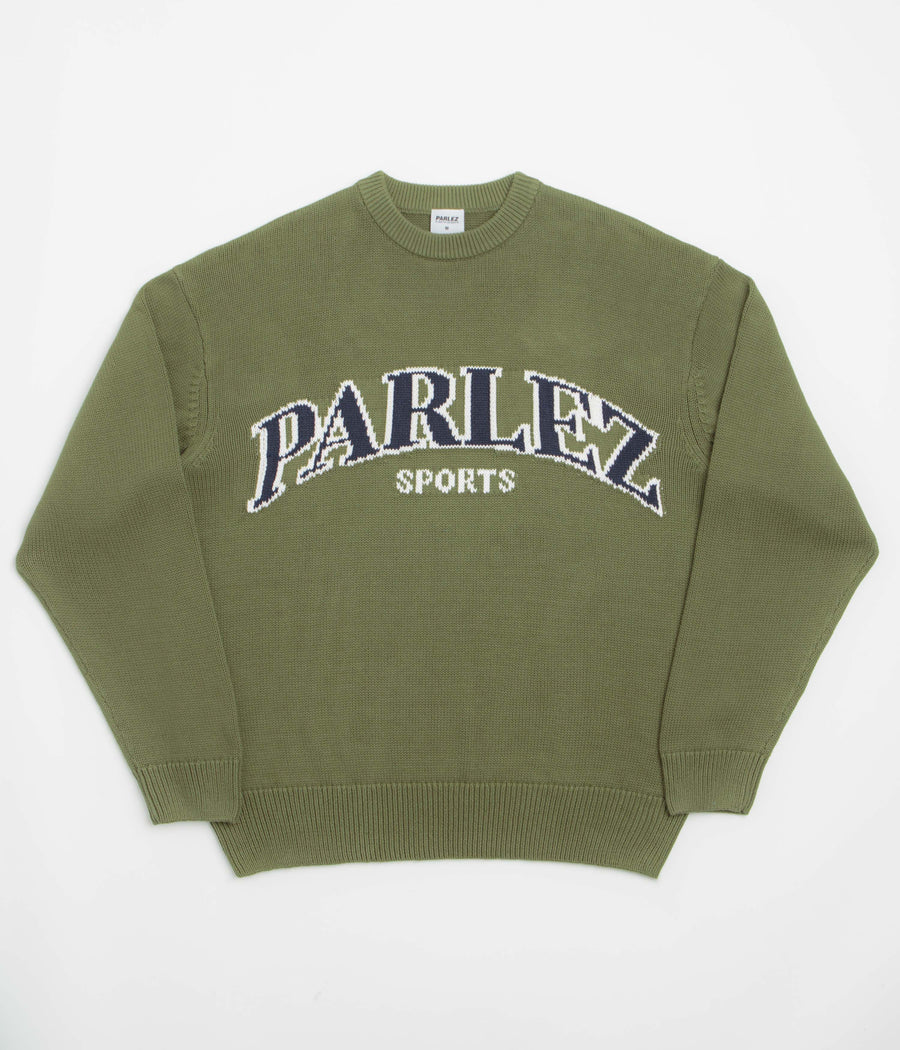 Parlez Phelan Crewneck Sweatshirt - Olive Green