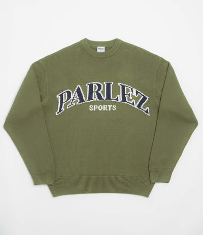 Parlez Phelan Crewneck Sweatshirt - Olive Green