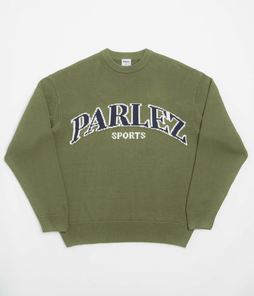 Parlez Phelan Crewneck Sweatshirt - Olive Green