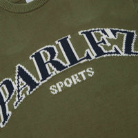 Parlez Phelan Crewneck Sweatshirt - Olive Green thumbnail