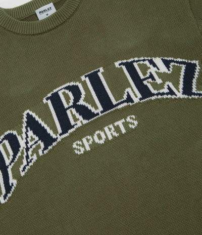 Parlez Phelan Crewneck Sweatshirt - Olive Green