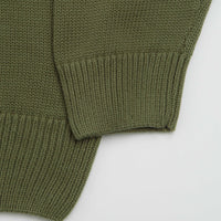 Parlez Phelan Crewneck Sweatshirt - Olive Green thumbnail