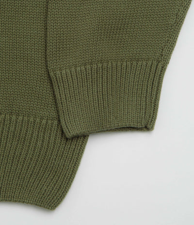Parlez Phelan Crewneck Sweatshirt - Olive Green