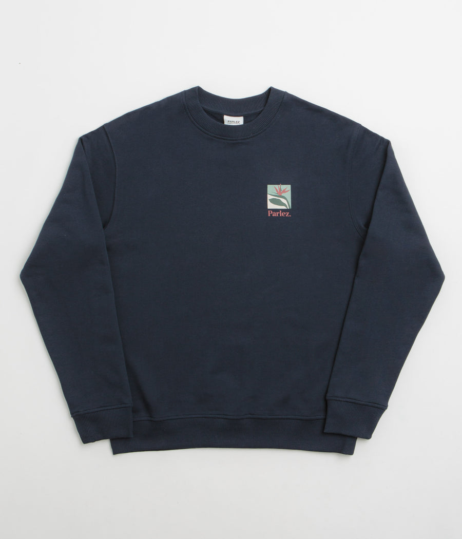 Parlez Planter Crewneck Sweatshirt in Midnight