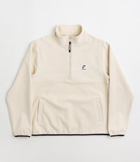 Parlez Reese Fleece 1/4 Zip Sweatshirt - Ecru