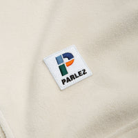 Parlez Reese Fleece 1/4 Zip Sweatshirt - Ecru thumbnail